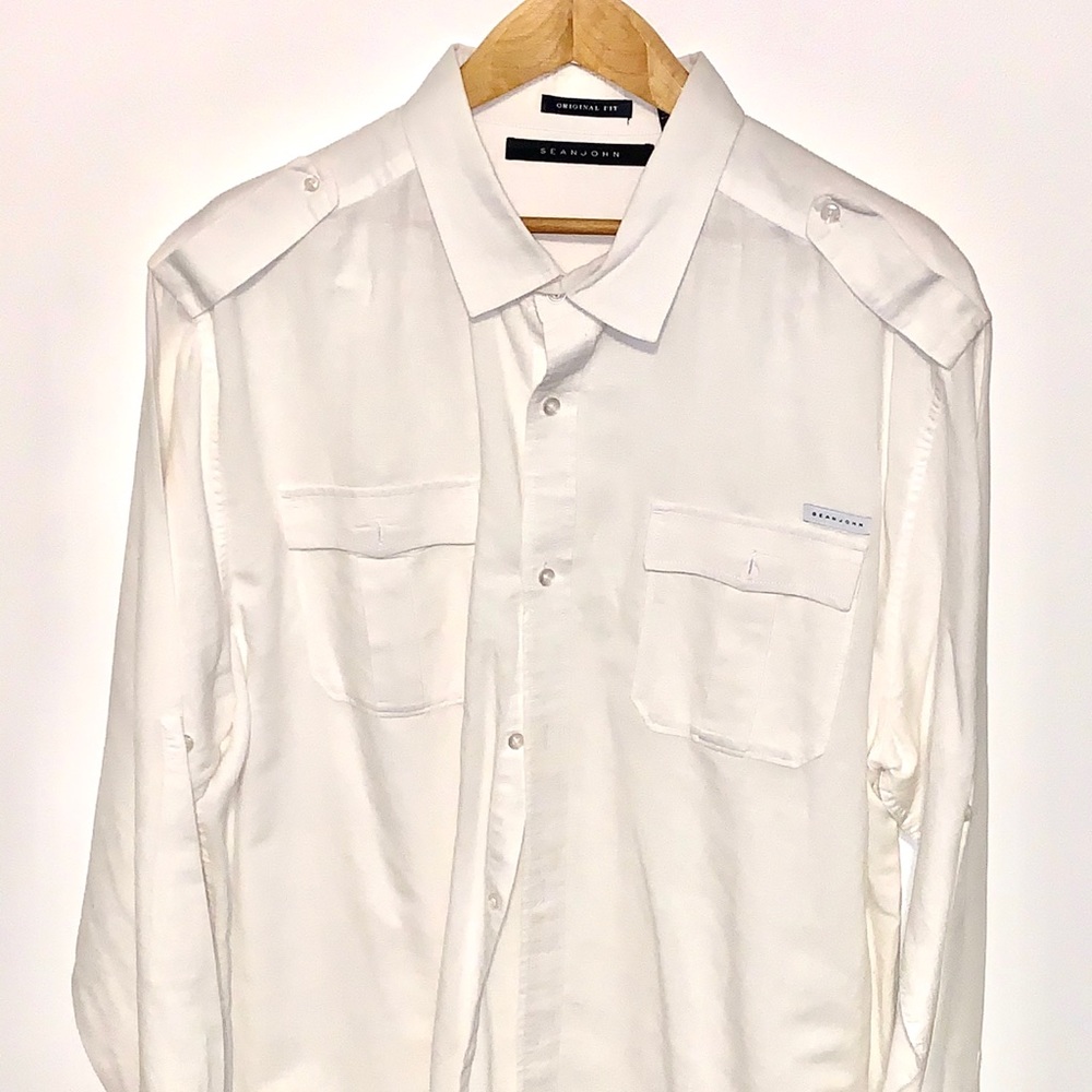Sean John White Linen